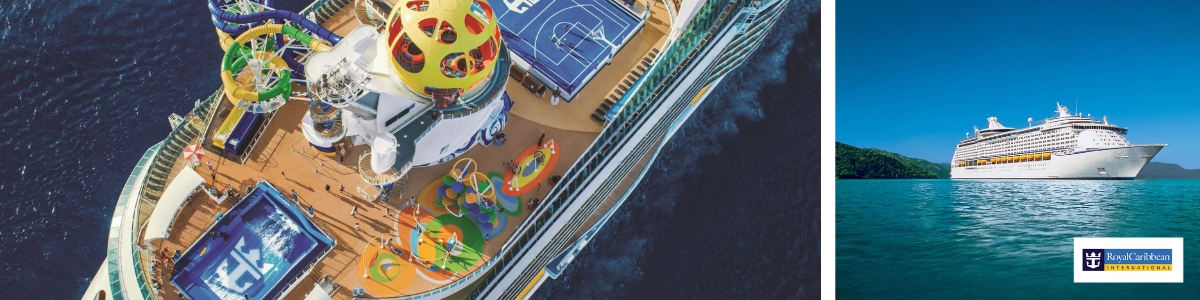 Cruise met Royal Caribbean's Adventure of the Seas. Boek uw cruise op Cruise2Travel.