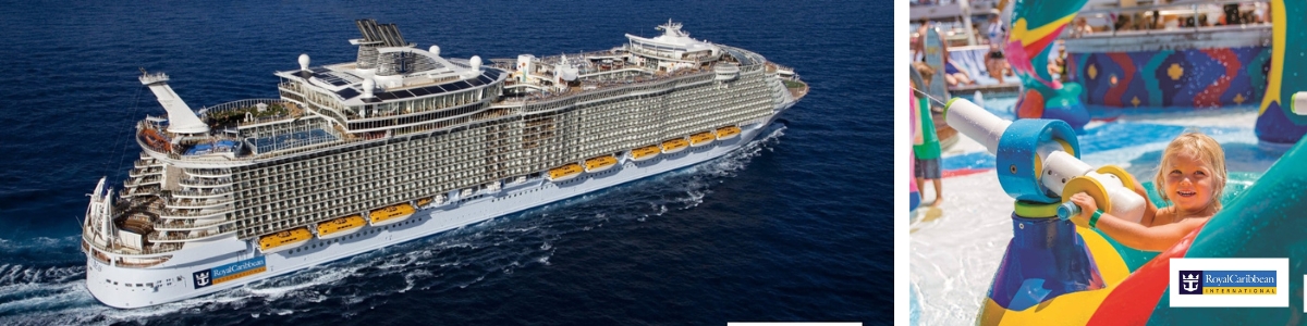 Cruise met Royal Caribbean's Allure of the Seas. Boek uw cruise bij Cruise2Travel