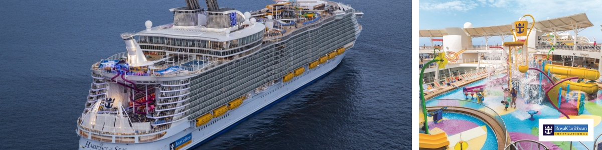Cruise met Royal Caribbean's Harmony of the Seas. Boek uw cruisevakantie bij Cruise2Travel.