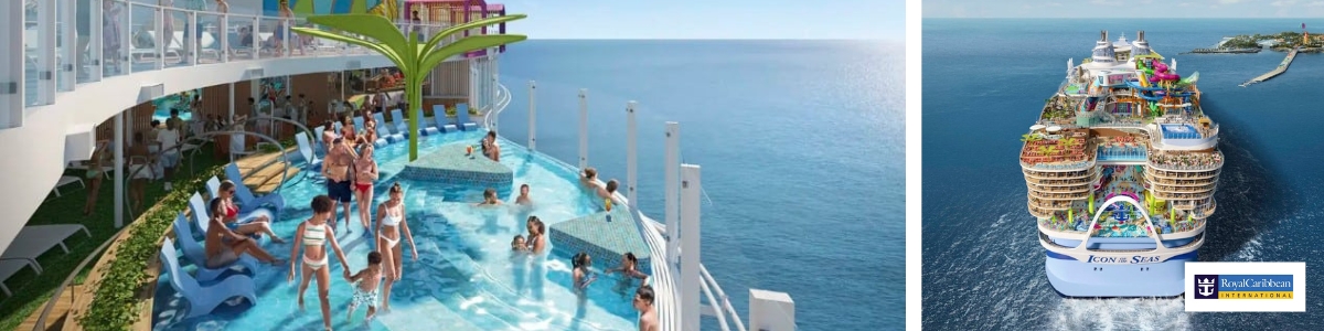 Cruise met Royal Caribbean's Icon of the Seas. Boek uw cruisevakantie bij Cruise2Travel.