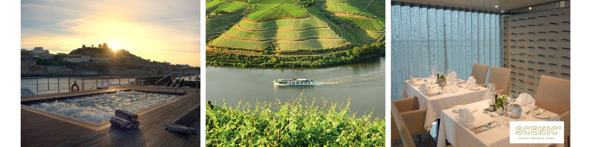 Cruise met Scenic Cruises' Scenic Azure. Ontdek hier het complete cruise aanbod en boek uw cruise.