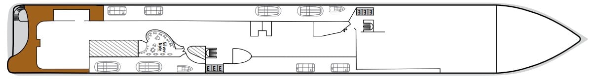 Cruise met Silversea Cruises' Silver Ray. Bekijk hier het hele dekkenplan en boek uw volgende cruise bij Cruise2Travel.